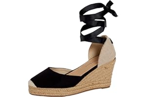 Lora Dora Womens Espadrille Wedge Sandals Ladies Strappy Hessian Wedges Summer Shoes Ankle Tie Leg Straps