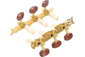 Odorkle Picchetti per Accordatura per Corde per Chitarra, 2 Pezzi, Set di Accordatori per Meccaniche per Accordatori per Piroli per Chitarra, Accessori per Chitarra Classica, ODORKLE2SYGGUA39X