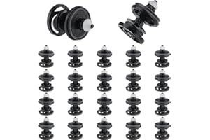 ZDNT 20 Pcs Clips de fixation des panneaux de porte,Clips de Fixation,Fixations de Porte Intérieure de Voiture pour VW Passat Golf GTI Polo Audi