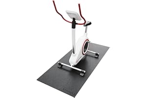 HOMEK Exercise Equipment Mat, 90×210cm Noise Reduction Treadmill Mat for Fitness & Exercise Equipment in Home Gym, PVC Waterproof Fitness Mat for Home & Commercial Use