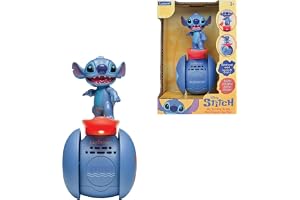 Lexibook, Disney Stitch, The Interactive Stitch Surfer Robot – Permanent Balans, Ljudeffekter, Bärbar leksak med responsiva s