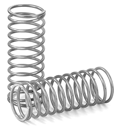 4 Druckfedern 90mm - Metallfedern Mit 18mm Außendurchmesser