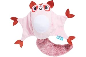 Barkbox Bark Sydney Sugar Glider Plush Dog Toy, Pink, Extra Small to Medium Size