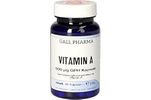 Gall Pharma Vitamin A 800 Mikrogramm GPH Kapseln, 90 Stück, 1er Pack (1 x 90 Stück)