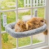 EDAGNY Foldable Hammock Cat Window Plush for Cats Indoor Robust 18 kg