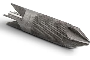 Hornady Deluxe 4-Klingen Fasen- und Entgratungswerkzeug 050117 – doppelseitiges Gehäuse zum Vorbereiten, Nachladen der Innenkante und Entgraten der Außenkante der Hüllen für genauen Kugelsitz.