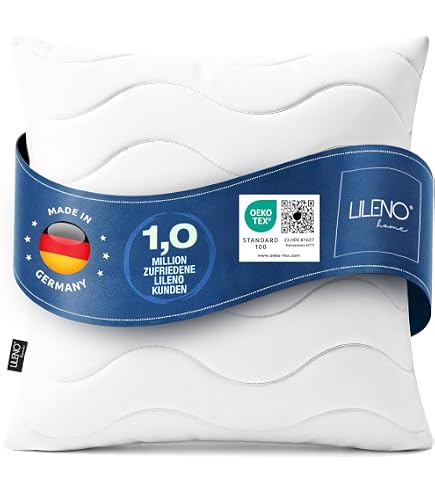 Daunen Kissen Kinderkissen Kopfkissen Kinder 80x80 cm (900 Gramm) Küche, Haushalt & Wohnen