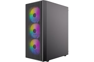 ‎ANTEC ANTEC AX27 RGB Elite PC Gehäuse Midi Tower Gaming ATX, schwarz