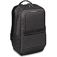 Targus CitySmart Essential Business Backpack with Protective Sleeve Designed for Travel and Business Professional Use fits up to 15.6-Inch Laptop, Black,Grey (TSB911EU)