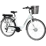 F.lli Schiano E- Moon 28'' Bicicletta Elettrica da Città, Bici Elettrica con Pedalata Assistita 250W, City E-bike Unisex Adul