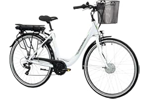 ‎F.LLI SCHIANO F.lli Schiano E-Moon, E Bike für die Stadt 28 Zoll, 36V 13Ah Abnehmbarer Akku, Motor 250W 40Nm, City Ebike für Herren Und Damen