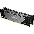 Kingston FURY Renegade 32GB 3600MT/s DDR4 CL16 DIMM (Kit of 2) Desktop Gaming Memory - KF436C16RB12K2/32