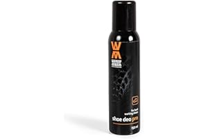 WORKERWALKER Desodorante de Calzado para Zapatos Botas de Trabajo Efecto Menta Refrescante, Desodorante Potente, Aerosol Elimina Olores, Desodorante de Zapatos Profesional de Walker Worker, 150 ml