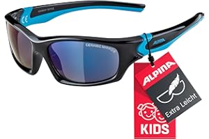 ‎ALPINA ALPINA FLEXXY TEEN - Flexible und Bruchsichere Sonnenbrille für Kinder, ideal für Alltag und Sport, mit UV-A-, B- & -C-Schutz