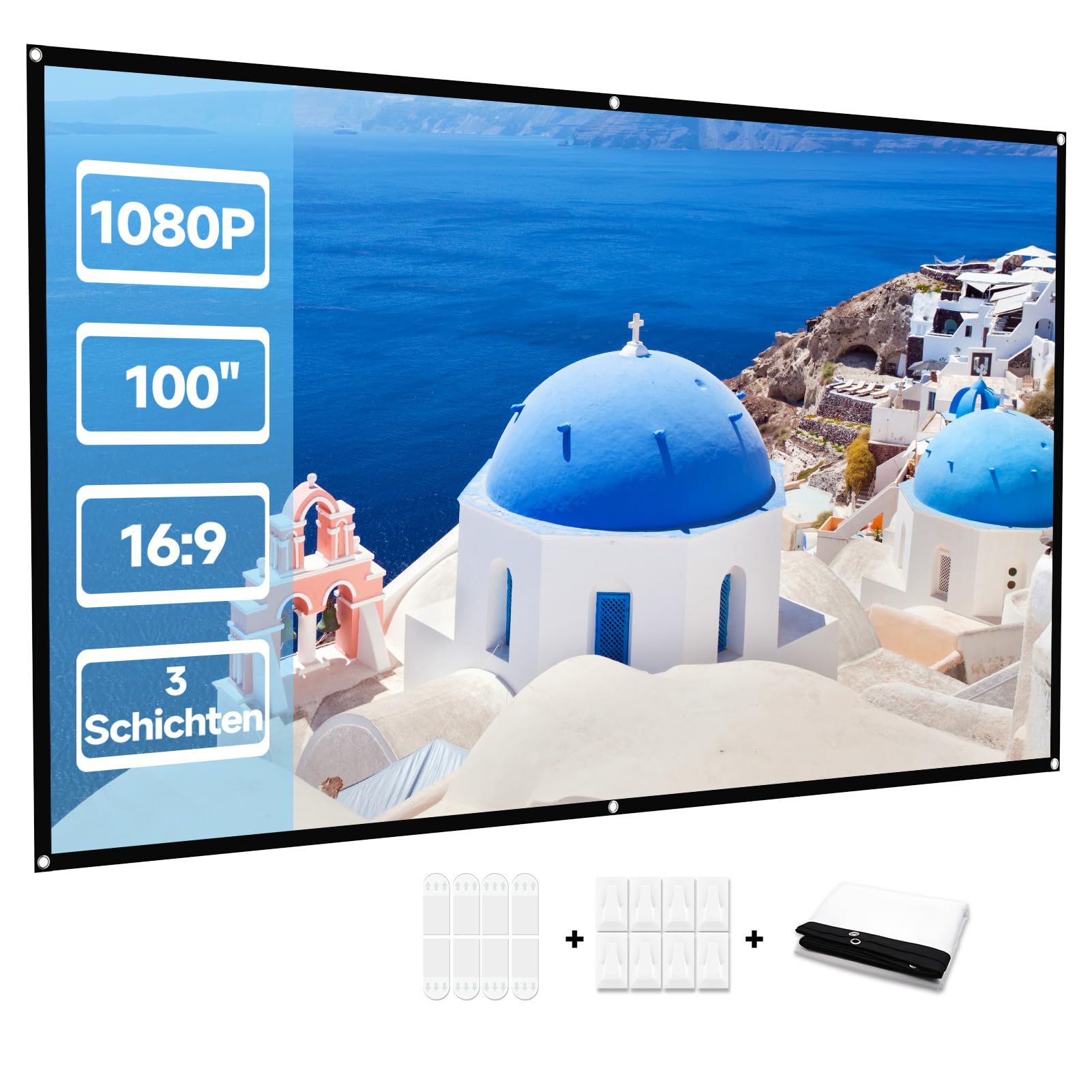 Magcubic Mini Beamer 4K FHD 1080P Smart Projektor Ansicht 6