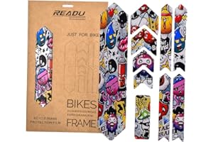 freneci Scratch Resistant Bike Stickers Mountain Bike Chain Protector Frame Protection for MTB Mountain Bike - Color 3
