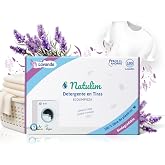 Natulim Washing Machine Detergent Strips (180 Washes) &ndash; Includes Softening Effect, Eco-Friendly, Hypoallergenic, Zero Waste,