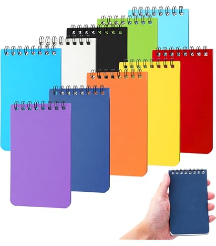 2 Carnets De Notes De Poche A7 (11x8cm) + 2 Stylos - Couverture Cuir Souple, Fermeture Élastique - Idéal Voyage, École, Travail - Noir Et Vert