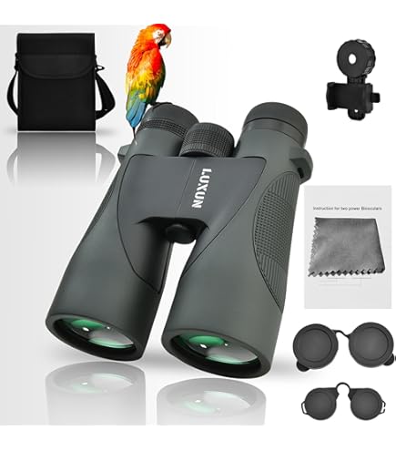 LUXUN Verrekijker 8x56 - Waterdicht, Hoog Lichtsterkte, Voor Jacht En Natuur