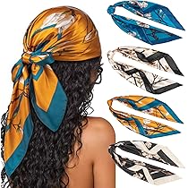 Sciarpa Seta LA FERANI Beige 90x90 – Foulard Lussuoso Regalo Donna, Stola Colorata