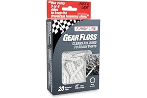 Finish Line Elite Limpieza Hilos Cepillo y la Seda se preparan 20 Piezas, Multicolor, 4002009