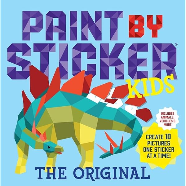 Paint By Sticker Kids: Under The Sea - 10 Pictures To Create (Very Good Condition)