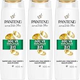 PANTENE G&uuml;&ccedil; ve Parlaklık 3'&uuml; 1 Arada Şampuan 400 ml 3l&uuml; paket