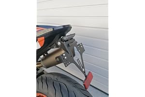 Portatarga GroFaTec Evo Slim per KTM 790 Duke duke890 R Anno di Cost. 2018-2022 Porta Targa ktm790 coda corta conversione della coda