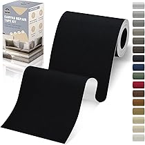 Toppe Autoadesive Nylon Per Riparazioni | 10 Pezzi 15x20cm | Per Zaini, Tende, Materassini | Kit Con Forbici