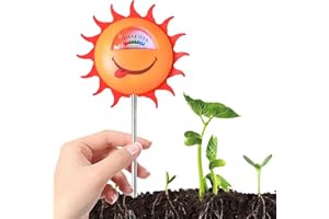 OXTXO Premium Soil Moisture Tester – Accurate Plant Water Monitor, No Battery Needed, Lightweight & Easy to Use, Ideal for Indoor & Outdoor Gardens, Vegetable Beds, Lawns, and Potted Plants