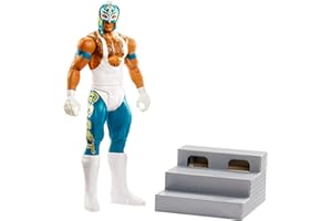 WWE Figura de Acción Wrekkin, Luchador Rey Mysterio, Juguetes Niños +6 Años (Mattel GLG07) , color/modelo surtido