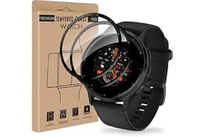 Cable Leader 2 Stück Schutzfolie für Panzerglas für Garmin Venu 4 45mm, Ultra-Klar Splitterfest Stoßfänger Passt Perfekt 0 Staub & Blasen Bläschenfrei Venu 4 45mm Displayschutzfolie