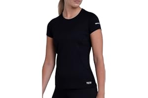 TCA Atomic Maglia da Donna a Maniche Corte Quickdry Slim Fit PRO Training