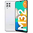 Samsung Galaxy M32 SIM free Smartphone 6.4 Inch Android Mobile Phone 6GB RAM 128GB Memory White [UK Version]