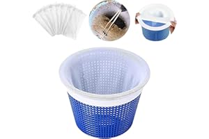 MNIXY 无品牌 8 szt. skimmerów do basenu, skimmer do basenu, filtr filtrujący do kosza filtrującego, sitko do kosza basenowego