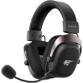 Havit Gamenote H2002D PRO Kablosuz Oyuncu Kulaklığı - 2.4G, BT, 53mm S&uuml;r&uuml;c&uuml; (Siyah)