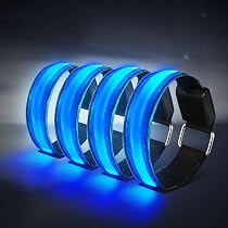 Light Up Led Armbands For Running Reflective Gear Flashing Led Sports Wristbands | Canada