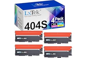 ‎LXTEK LxTek CLT-P404C CLT-404S Tonerkartusche Kompatibel für Toner Samsung C480W CLT-K404S CLT-C404S CLT-Y404S CLT-M404S für Xpress SL C480W C480FW C430W C48X C480 C480FN C430 C432W C432 C433W (4er-Pack)