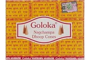 Goloka Nag Champa stożek lampy duże opakowanie 12 x 10 stożków
