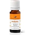Plant Therapy KidSafe Tension Tamer (Formerly Headache Away) Synergy Essential Oil Blend. Blend of: Lavender, Palmarosa, Geranium Bourbon, Lemon and Chamomile Roman. 10 ml (1/3 oz).