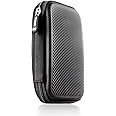 Duronic Hard Drive Case HDC2 /BK | Black | Portable EVA Storage Pouch for External Hardrive and Cables | Lightweight Protecti
