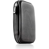 Duronic Hard Drive Case HDC2 /BK | Black | Portable EVA Storage Pouch for External Hardrive and Cables | Lightweight Protecti