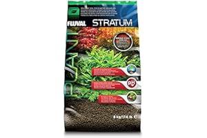‎FLUVAL Fluval Stratum, Bodengrund fuer Aquarien, fuer Pflanzen und Garnelen, 8kg