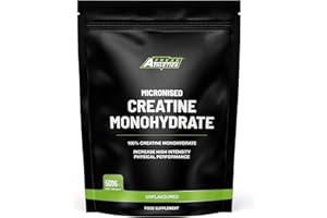 Freak Athletics Creatine Monohydrate Powder 500g (142 Servings Unflavoured) 100% Micronised Creatine Powder