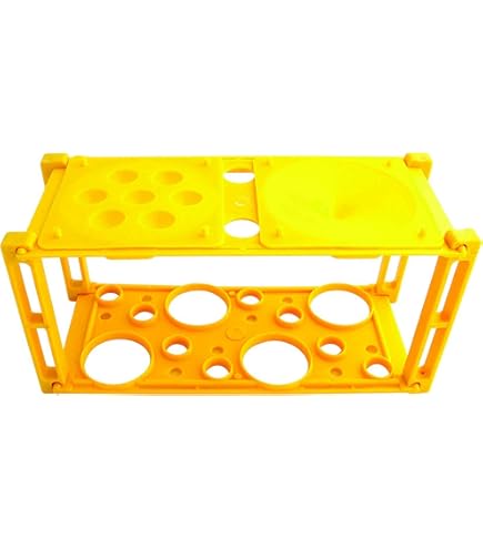 JEM 109SE044 Gabarit 5B Pour Fleurs, Plastique, Jaune