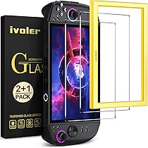 GIOPUEY 2 Pezzi Vetro Temperato Per Lenovo Legion Go S – Pellicola Protettiva HD 9H Antigraffio E Oleorepellente