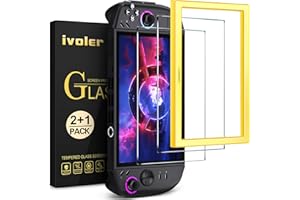 ivoler 2 Piezas Protector Pantalla para Lenovo Legion Go Gen 2 8.8'', Incluye Marco de Instalación Fácil, Cristal Vidrio Templado Premium