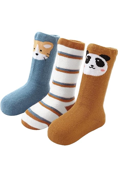 Calzettoni Calzini Lunghi Bimbo Calze Lunghe Calzini Caldo Cotone