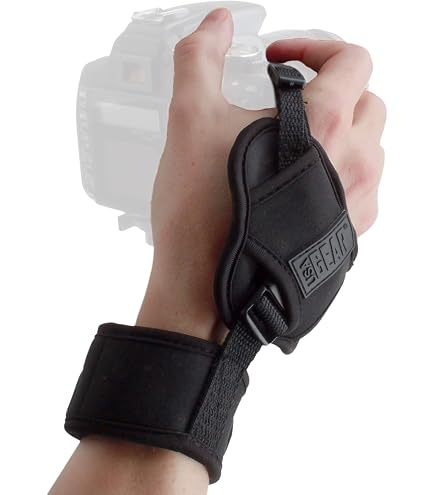 Cinturino In Neoprene JJC Per Canon EOS &ndash; Ampio, Regolabile, Per RP, 7D, 6D II, 5D IV, 80D, M50, Nero