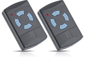 AKVF Telecommande Portail Compatible avec Hormann HSM4-868 HSE2-868 HS4-868 pour Hormann Tubauto Boutons Bleus 868,3MHz Télécommande Porte Garage, Lot de 2